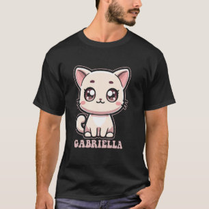 T-shirt Conception de chat Kitty mignon Gabriella pour le