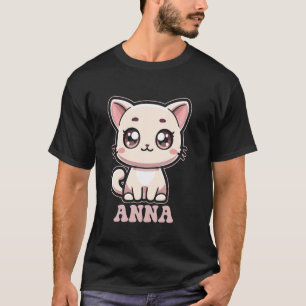 T-shirt Conception de chat Kitty mignon pour les filles no