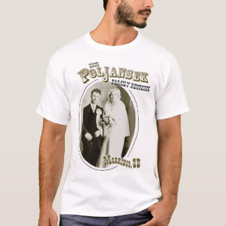 T-shirt Conception de chemise de la Réunion de famille de