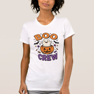 T-shirt Conception de chemise Halloween Citrouille Fantôme