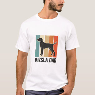 T-shirt Conception de chemise pour papa Vizsla vintage ama