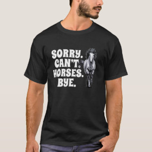 T-shirt Conception de cheval drôle pour hommes femmes garç