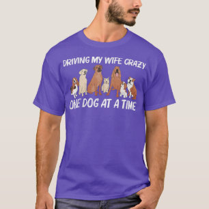 T-shirt Conception de chien mignon pour hommes papa chien
