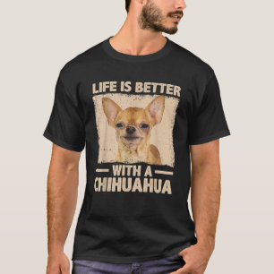 T-shirt Conception de Chihuahua pour femmes hommes Chien C