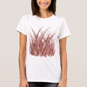 T-shirt Conception de citation d'herbe METALLIQUE Or Tenda
