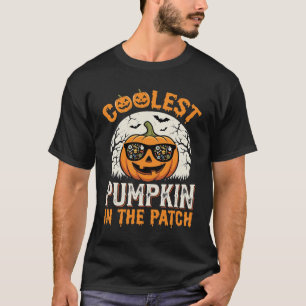 T-shirt Conception de citrouille la plus cool d'Halloween
