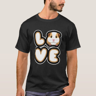 T-shirt Conception De Cochon De Guinée Mignonne Pour Homme