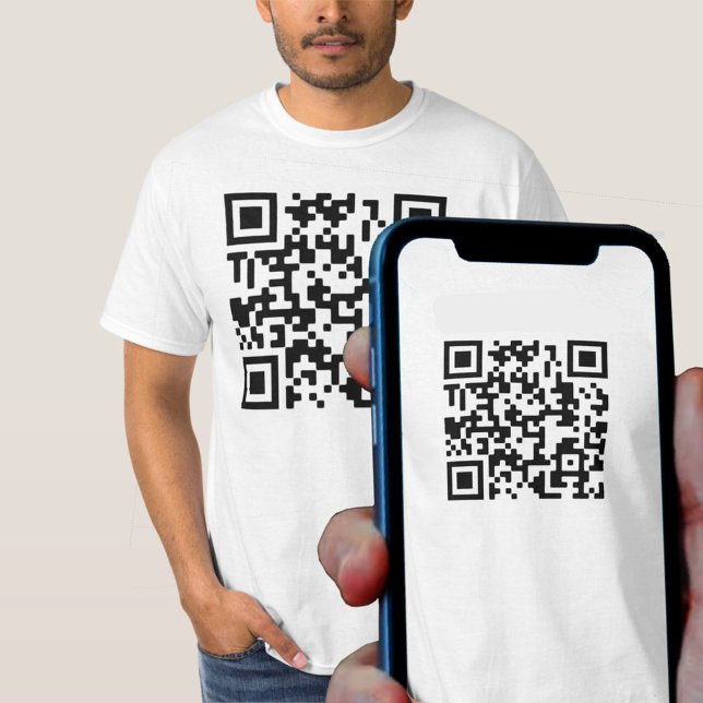 T-shirt Conception de code QR (Créateur téléchargé)
