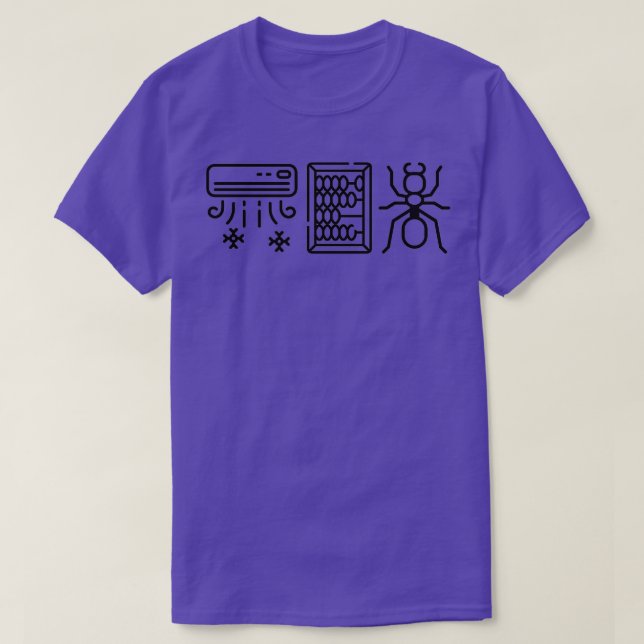 T-shirt Conception de code secret comptable (Design devant)