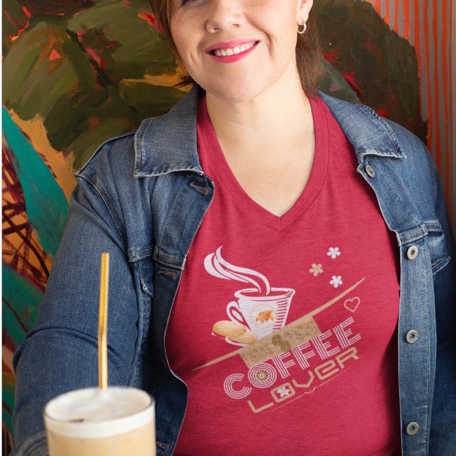T-shirt Conception de Coffee Lover (Créateur téléchargé)