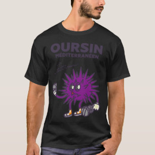 T-shirt Conception de couleur de sandre perche