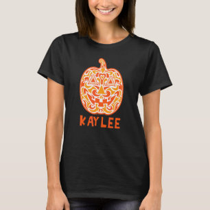 T-shirt Conception de crâne de sucre de Kaylee Halloween