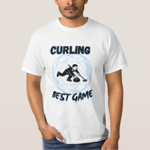 T-shirt Conception-de-Curling-pour-les-joueurs-de-Curling-