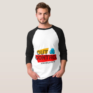 T-shirt Conception de déclaration de typographie audacieus