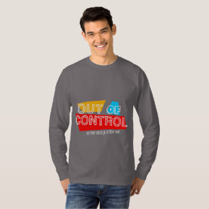 T-shirt Conception de déclaration de typographie audacieus
