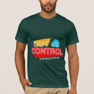 T-shirt Conception de déclaration de typographie audacieus
