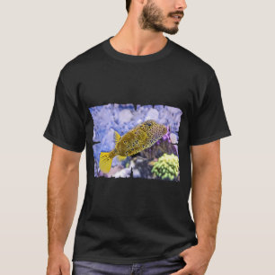 T-shirt Conception de design numérique d'art de poisson-gr