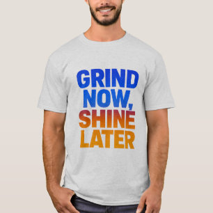 T-shirt Conception de devis motivationnelle audacieuse - I