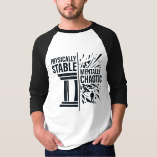 T-shirt Conception de dualité stable physiquement et menta