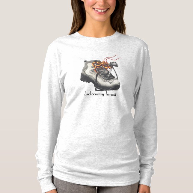 T-shirt conception de "ermite de Backcountry" de ~ de (Devant)