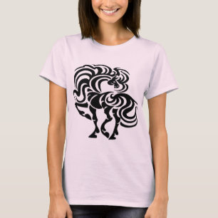 T-shirt Conception de fantaisie de cheval