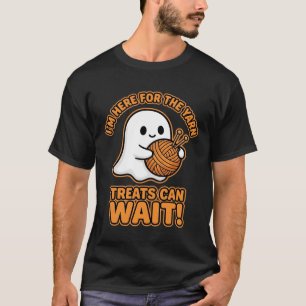 T-shirt Conception de fantôme au crochet pour Halloween