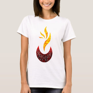 T-shirt Conception de feu