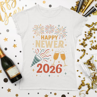 T-shirt Conception de feu d'artifice pour le Nouvel An 202