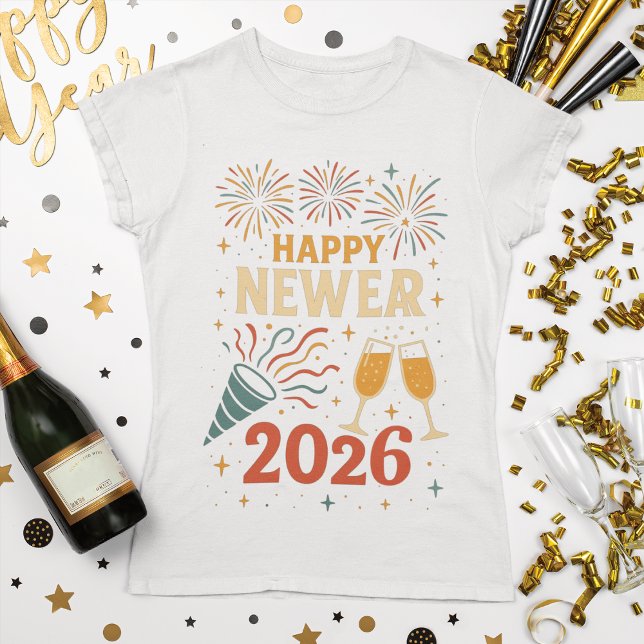 T-shirt Conception de feu d'artifice pour le Nouvel An 202 (Créateur téléchargé)