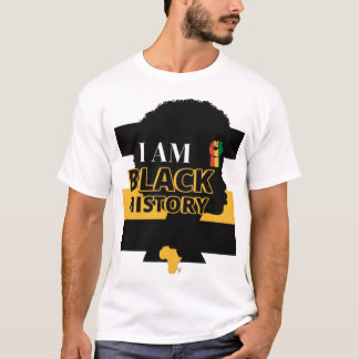 T-shirt Conception de fierté pour le Mois de l'histoire de