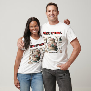 T-shirt Conception de gâteaux