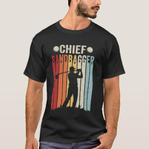 T-shirt Conception de golf Chief Sandbagger - Sandbagger