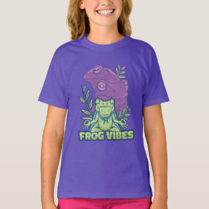 T-shirt Conception de grenouille de méditation de yoga