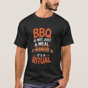 T-shirt Conception de grilleur BBQ drôle Fumage de viande