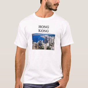 T-shirt conception de Hong Kong