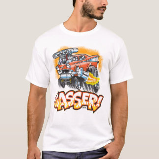 T-shirt Conception de hot rod de Gasser