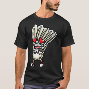 T-shirt Conception de joueur de volant de badminton drôle