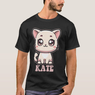 T-shirt Conception de Kate mignonne Kitty Cat pour les fil
