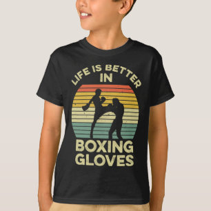 T-shirt Conception de kickboxing pour un combattant de Mua