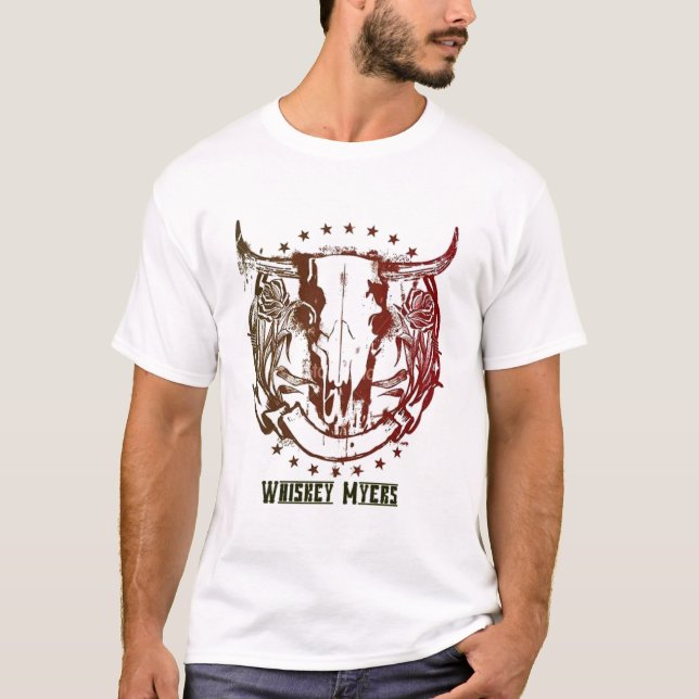 T-shirt conception de la collection Whiskey Myer bande pop (Devant)