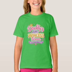 T-shirt Conception de la fête des pères Papa et fille Amou