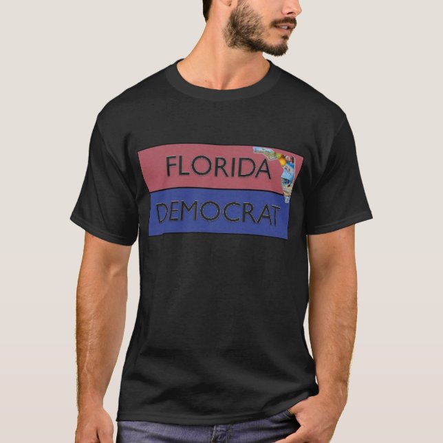 T-SHIRT CONCEPTION DE LA FLORIDE DÉMOCRATE (Devant)