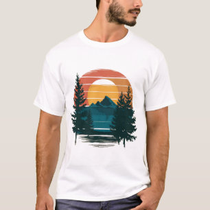 T-shirt Conception de la nature cool
