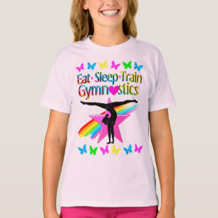 T-SHIRT CONCEPTION DE LA PLANCHE DE SOMMEIL DE MANGE GYMNA