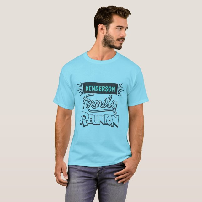 T-shirt Conception de la Réunion de famille (Devant entier)
