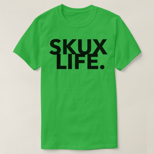 T-shirt Conception de la vie Skux (Design devant)
