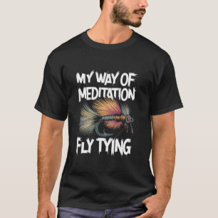 T-shirt Conception de lancer de mouche pour pêche à la mou