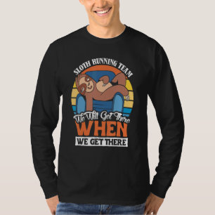 T-shirt Conception de l'exécution de l'équipe de cool Slot