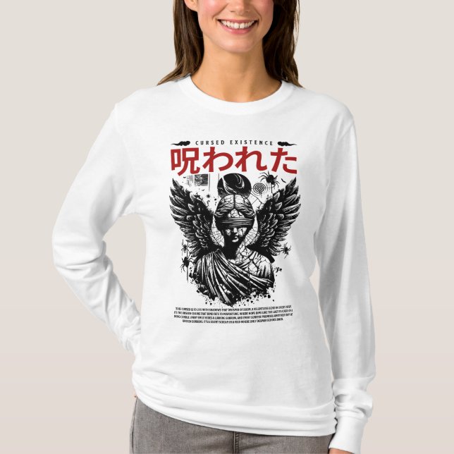 T-shirt Conception de l'existence maudit (Devant)