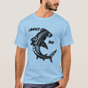T-shirt Conception de l'heure du marteau